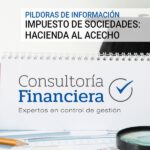 Impuesto de Sociedades: Hacienda al acecho. Consultoría financiera.